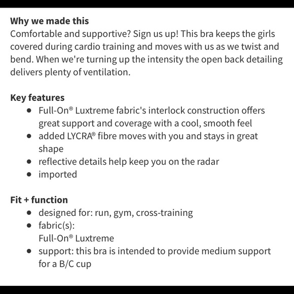 Lululemon Sweaty or Not Bra - Picture 7 of 12